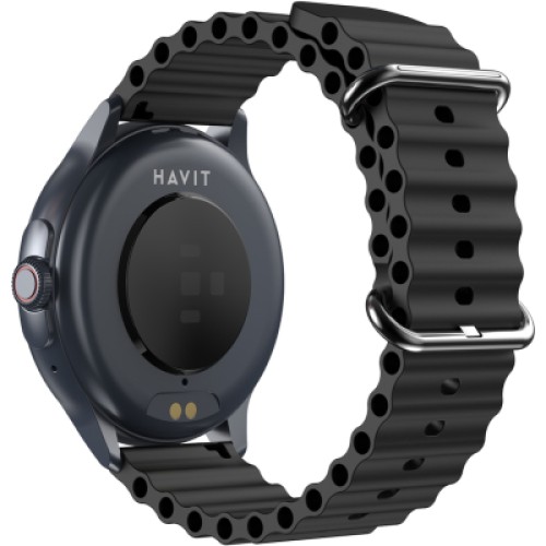 Смарт-часы Havit HV-M9046 IP68 Bluetooth Call Black (HV-M9046 Black)