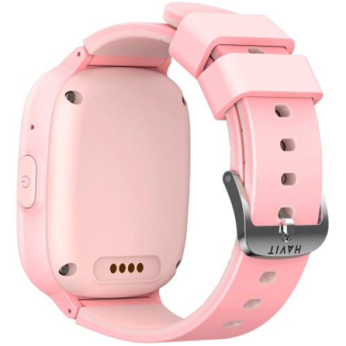 Смарт-часы Havit HV-KW11 IP67, GPS, 4G Pink (HV-KW11 Pink)