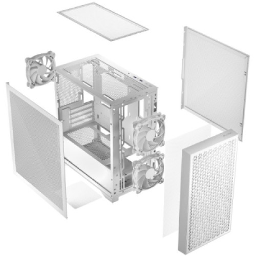 Корпус Logic concept DART PRO MINI WHITE MESH (AM-DART-PRO-0000-20)