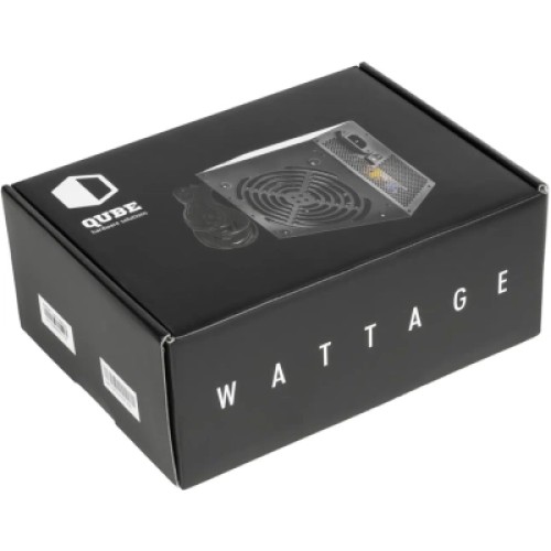 Блок питания Qube 600W (QBC-GPS600A12Bulk Black)