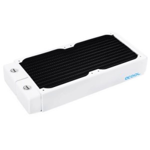 Радіатор для СРО Alphacool NexXxoS XT45 Full Copper 240mm Radiator V.2 - White Special Edition (18647)