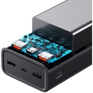 Батарея універсальна Usams PB68 30000mAh PD/3.0/65W, QC/3.0, Black (ATXLOGTC01)