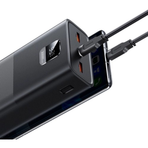 Батарея универсальная Usams PB68 30000mAh PD/3.0/65W, QC/3.0, Black (ATXLOGTC01)