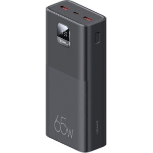 Батарея універсальна Usams PB68 30000mAh PD/3.0/65W, QC/3.0, Black (ATXLOGTC01)