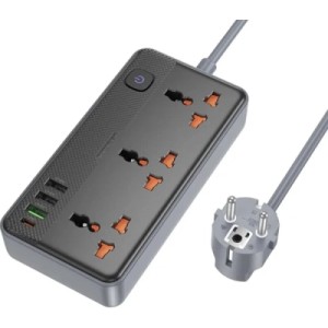 Сетевой удлинитель BOROFONE BAC3A (6941991111464)