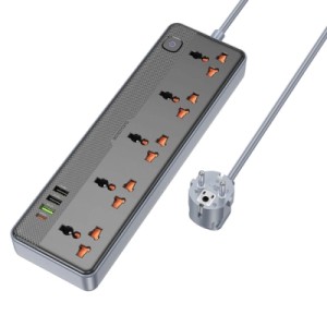 Сетевой удлинитель BOROFONE BAC5A (6941991111501)