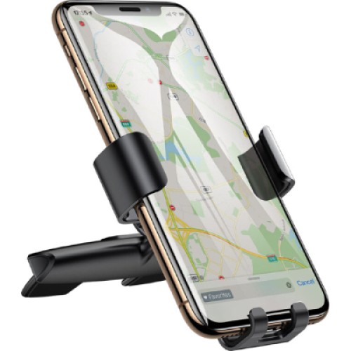 Универсальный автодержатель Baseus Metal Age Gravity Car Mount (CD Version) Black (SUYL-J01)