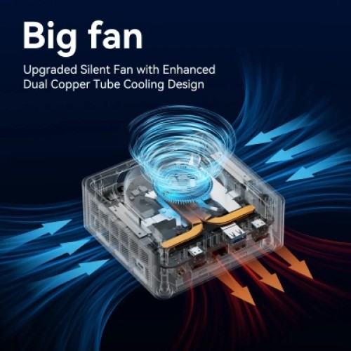 Компьютер GEEKOM Mini IT13 2025 Edition / i9-13900HK, 32, 2TB, W11Pro (GMIT13I913900HK-322-EU)