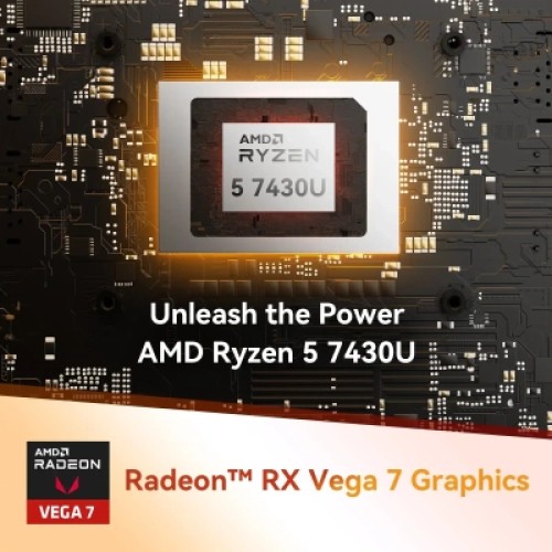 Компьютер GEEKOM Mimi PC A5 / Ryzen7 5825U, 16, 512, W11Pro (GMA5R75825U-16512-EU)