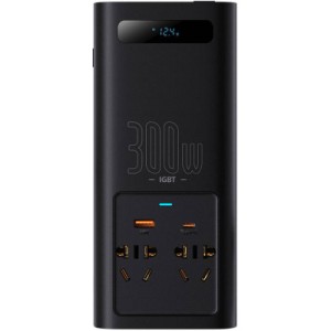 Автомобільний інвертор 12V/220V 500W IGBT Baseus In-car Inverter Baseus (CGNB010101)