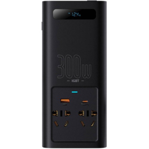 Автомобильный инвертор 12V/220V 500W IGBT Baseus In-car Inverter Baseus (CGNB010101)