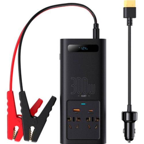 Автомобильный инвертор 12V/220V 500W IGBT Baseus In-car Inverter Baseus (CGNB010101)