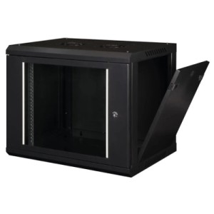 Шафа настінна Hypernet 6U 19" 600x450 ProLine (PL-WMNC-6U-BLACK)