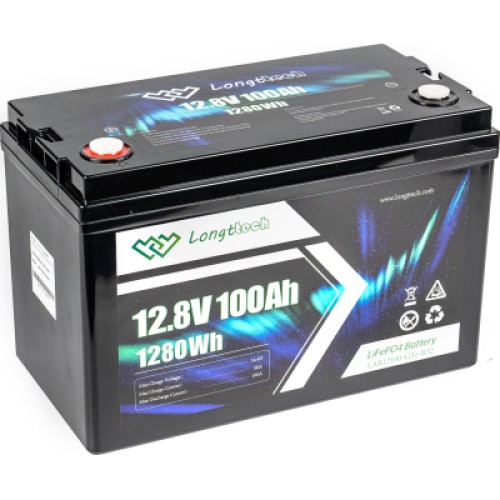Батарея LiFePo4 Longttech 12.8V - 100Ah (LAR12100-G31-R32)