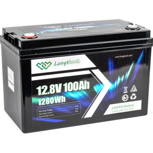 Батарея LiFePo4 Longttech 12.8V - 100Ah (LAR12100-G31-R32)