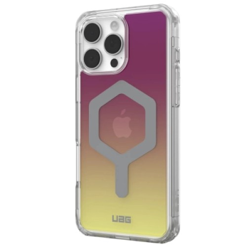 Чехол для мобильного телефона UAG iPhone 16 Pro Max Plyo Magsafe LE Maroon/Yellow Ombre (114481114780)