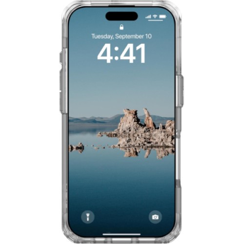 Чехол для мобильного телефона UAG iPhone 16 Pro Plyo Magsafe LE Black/Clear Ombre (11448011404G)