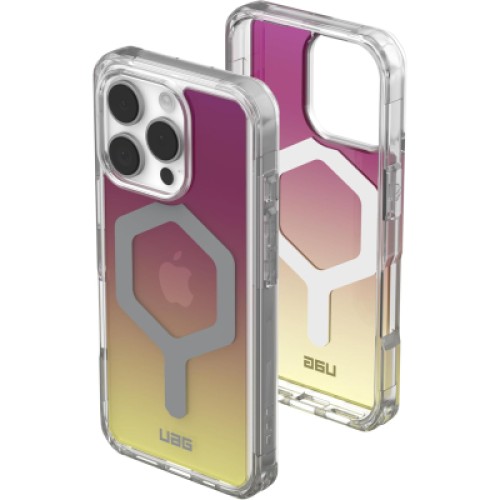 Чехол для мобильного телефона UAG iPhone 16 Pro Plyo Magsafe LE Maroon/Yellow Ombre (114480114780)
