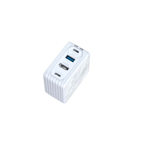 Зарядное устройство AVerMedia GC313 CORE GO 100W 2хUSB-С 1хUSB-A 1xHDMI white (40AAGC313AWP)
