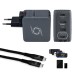 Зарядное устройство AVerMedia GC313 CORE GO 100W 2хUSB-С 1хUSB-A 1xHDMI black (40AAGC313AWN)