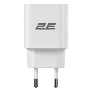 Зарядное устройство 2E 30W USB-C PD white (2E-WC1USBC30W-W)