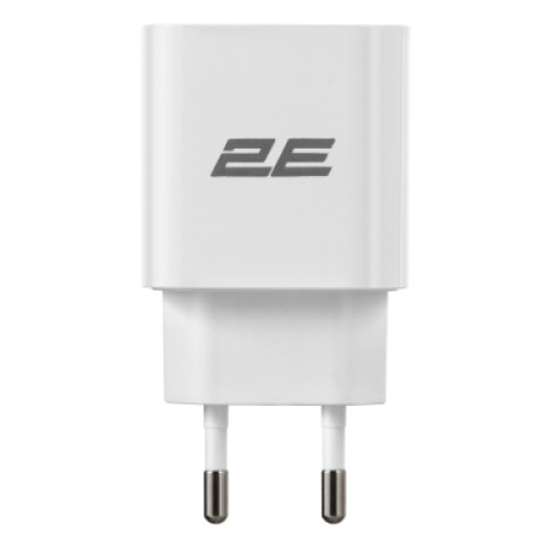 Зарядное устройство 2E 30W USB-C PD white (2E-WC1USBC30W-W)