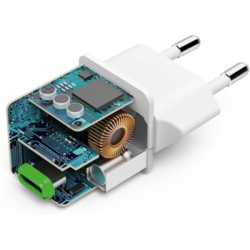 Зарядное устройство Hama 25W USB-С PD white (00201981)
