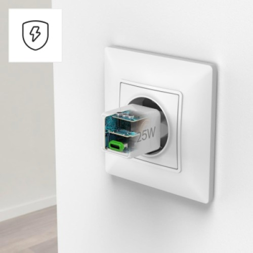 Зарядное устройство Hama 25W USB-С PD white (00201981)