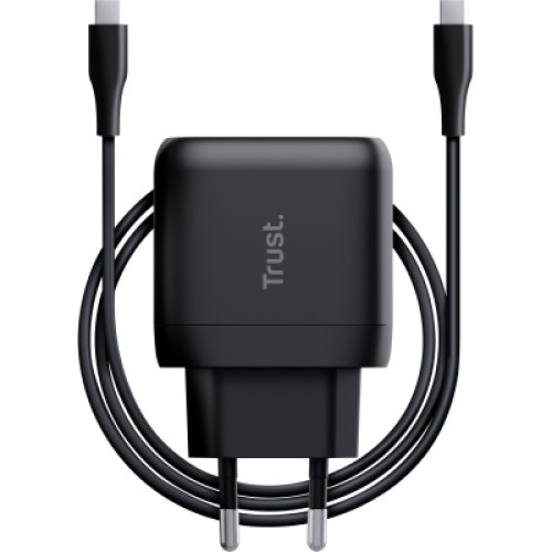 Зарядное устройство Trust Maxo 45W USB-C PD black (24816_TRUST)