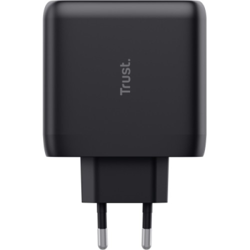 Зарядное устройство Trust Maxo 65W 2xUSB-C PD black (25380_TRUST)