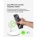 Зарядное устройство Belkin 3in1 Magnetic Adjustable Pad Qi2 15W White (WIZ023VFWH)