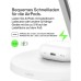 Зарядное устройство Belkin 3in1 Magnetic Pad Qi2 15W White (WIZ032KQWH)