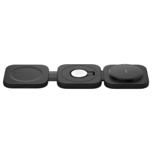 Зарядное устройство Belkin 3in1 Travel Pad Wireless Qi2 15W Black (WIZ024VFBK)