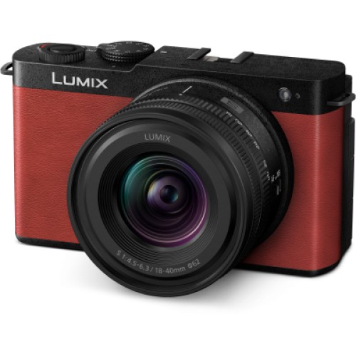 Цифровой фотоаппарат Panasonic Lumix DC-S9 Kit 18-40mm f/4.5-6.3 Crimson Red (DC-S9NE-R)