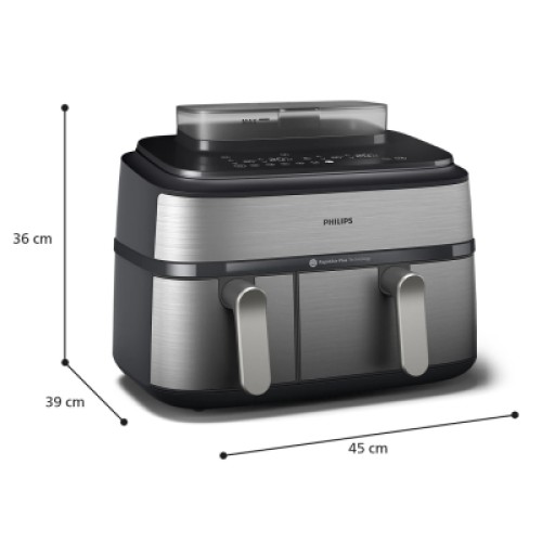 Мультипечь Philips Dual Basket Airfryer 5000 Series (NA555/00)