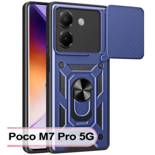 Чехол для мобильного телефона BeCover Military Poco M7 Pro 5G Blue (713466)