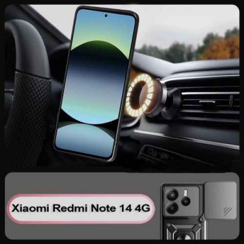 Чехол для мобильного телефона BeCover Military Xiaomi Redmi Note 14 4G Black (713451)