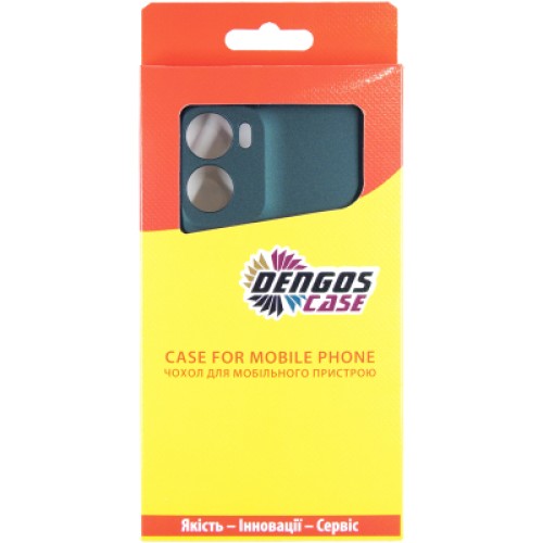 Чехол для мобильного телефона Dengos Motorola G05 Soft + glass 2pcs (Green) (DG-CTG2P-18)