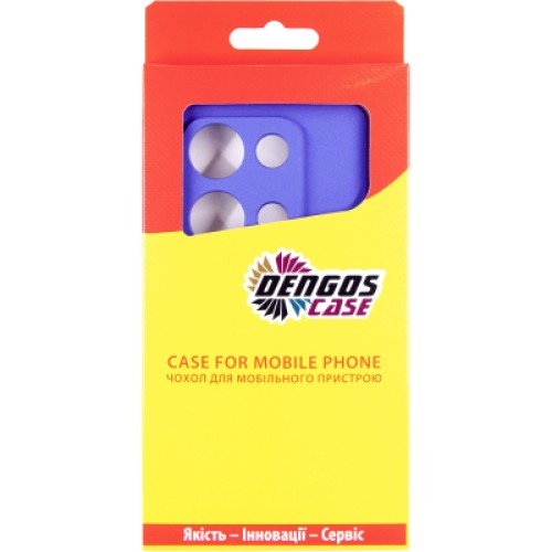 Чехол для мобильного телефона Dengos Xiaomi Redmi Note 14S Carbon + glass 2pcs (Purple) (DG-CTG2P-16)