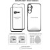 Чехол для мобильного телефона Dengos Xiaomi Redmi Note 14S Carbon + glass 2pcs (Purple) (DG-CTG2P-16)