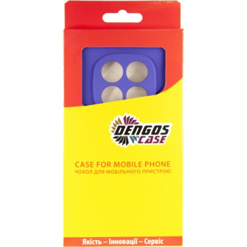 Чехол для мобильного телефона Dengos Carbon POCO X7 5G (Purple) (DG-TPU-CRBN-230)