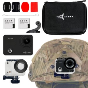 Екшн-камера AirOn ProCam 7 Black Tactical Helm Kit (4822356754511)