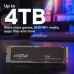 Накопитель SSD M.2 2280 4TB T705 Micron (CT4000T705SSD3)