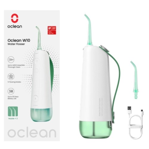 Ирригатор Oclean W10 Green NEW-2 NOZZLES (6970810555745)