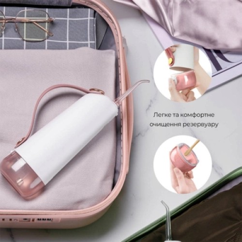 Ирригатор Oclean W10 Pink NEW-2 NOZZLES (6970810555752)
