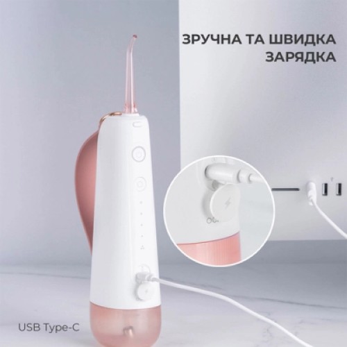Ирригатор Oclean W10 Pink NEW-2 NOZZLES (6970810555752)