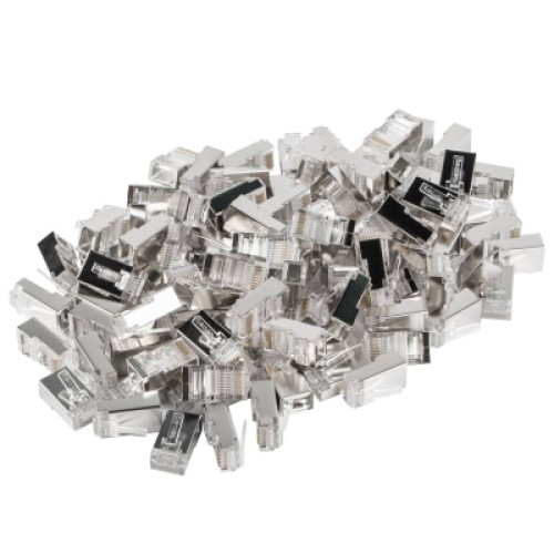 Коннектор RJ45 cat.5e STP 8P8C 100шт/пак Kingda (KDPG8015/100)