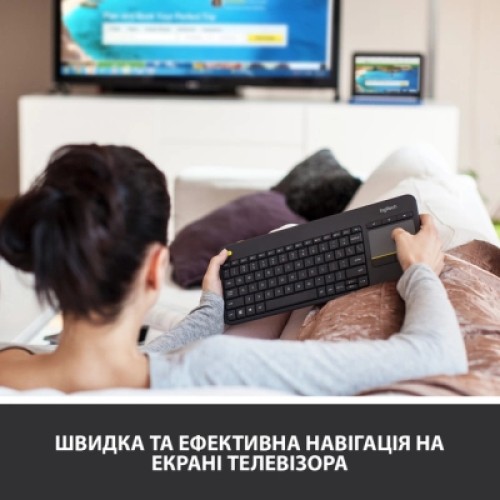 Клавиатура Logitech K250 Bluetooth/Wireless UA Graphite (920-013822)