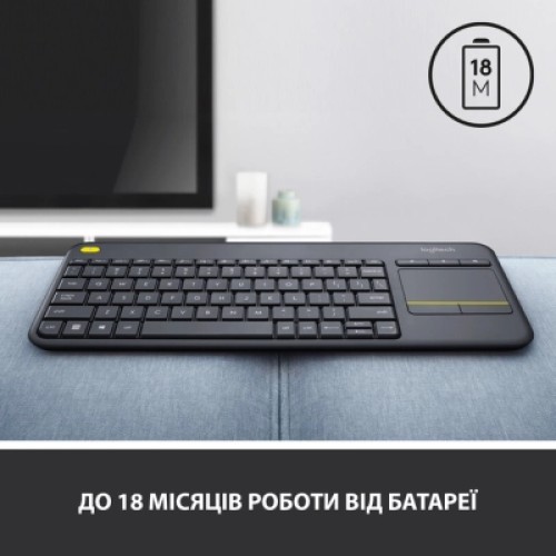 Клавиатура Logitech K250 Bluetooth/Wireless UA Graphite (920-013822)