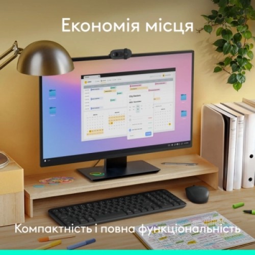 Комплект Logitech MK250 Bluetooth/Wireles UA Graphite (920-013823)